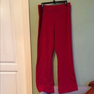 Victoria Secret preloved 💕Red Flared Pants $108